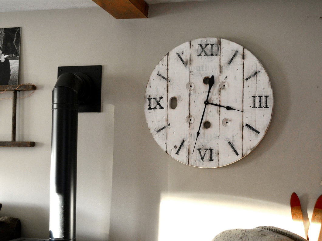 Nantucket Spool Clock